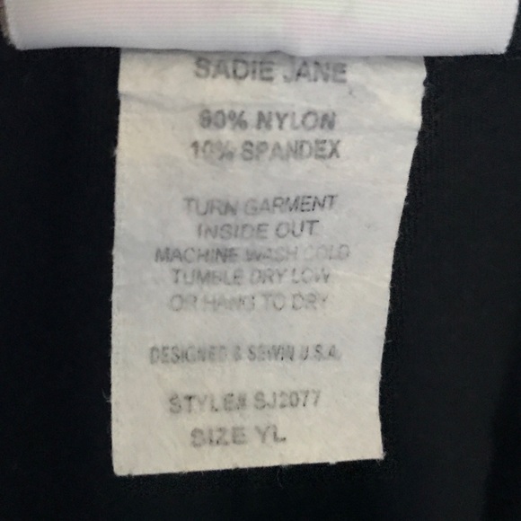 Sadie Jane Dancewear Intergalactic Leggings YL - Picture 8 of 10